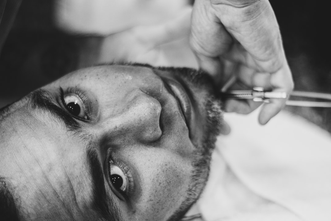 barber eyebrow